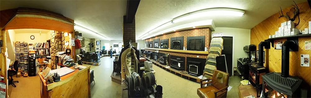Slide of Fireside Stove Shop