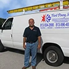 First Air Conditioning Service Logo