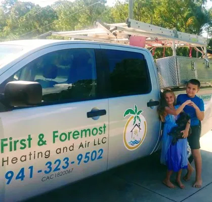 First and Foremost Heating and Air Logo
