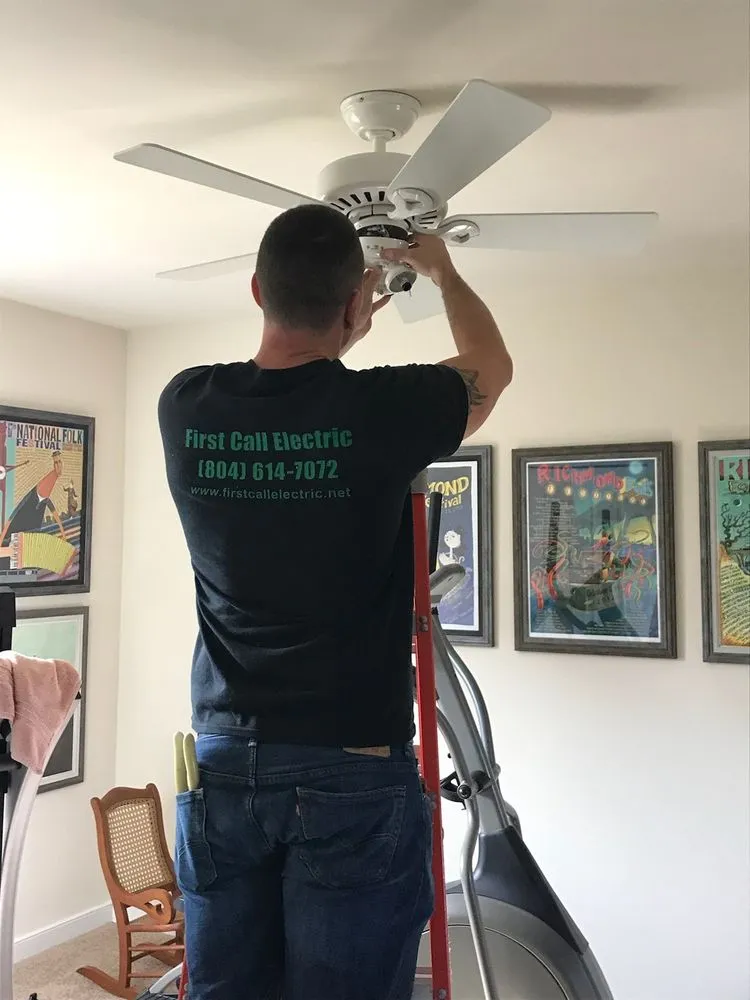 Slide of First Call Electric