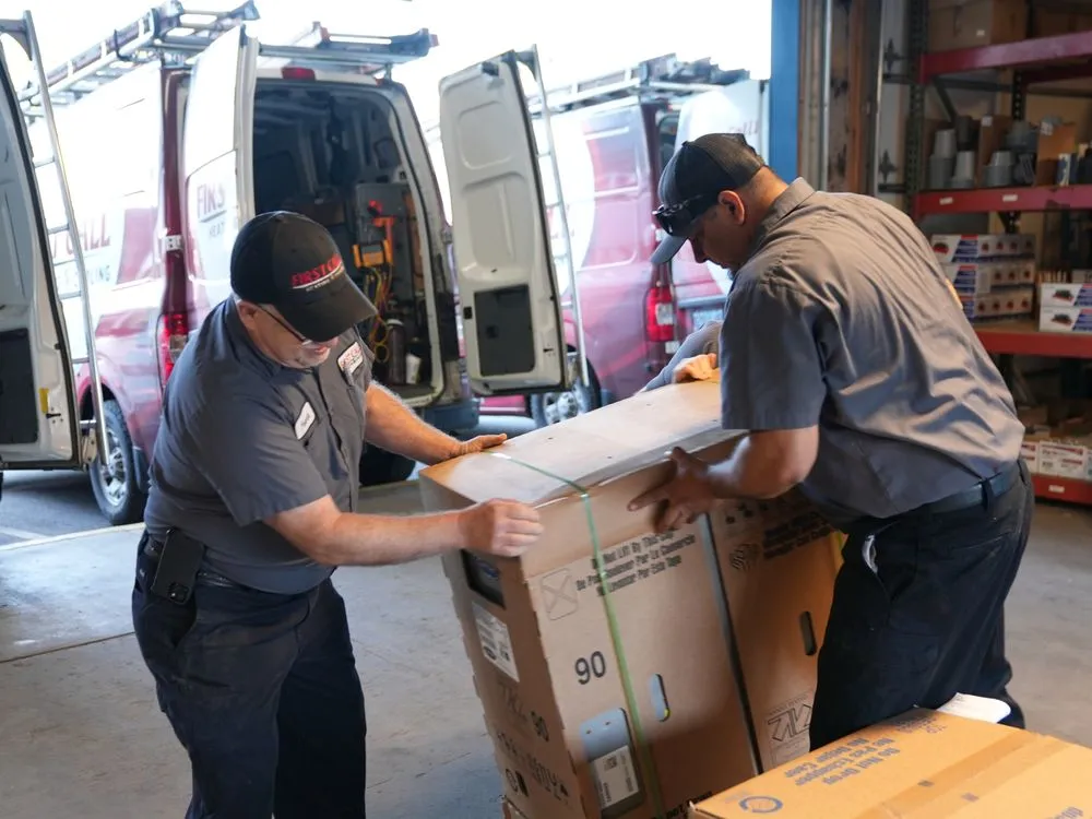 Slide of First Call Heating & Cooling