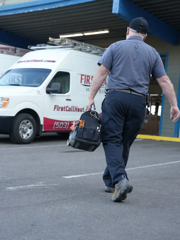 Slide of First Call Heating & Cooling