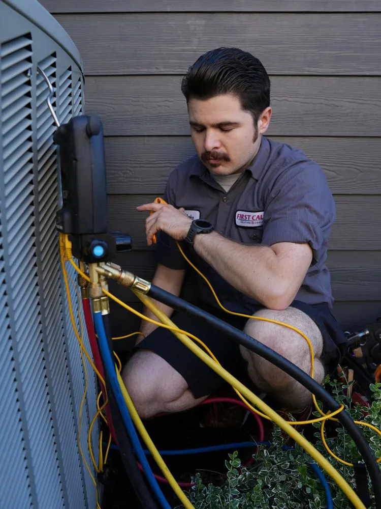 Slide of First Call Heating & Cooling