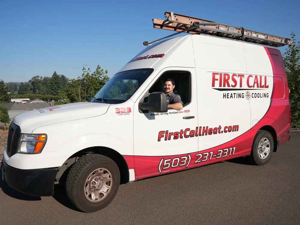 Slide of First Call Heating & Cooling