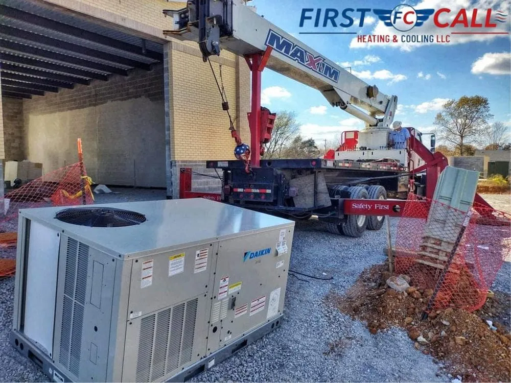 Slide of First Call Heatings And Cooling