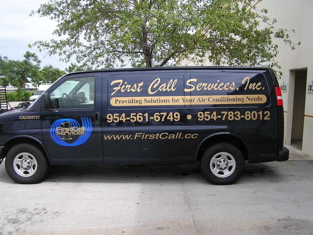 Slide of First Call Services