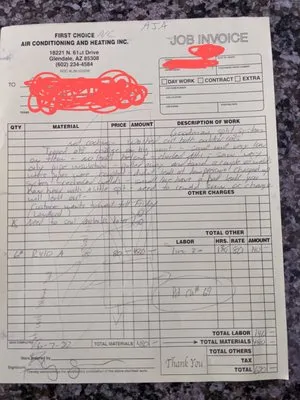 First Choice Air Conditioning & Heating Logo