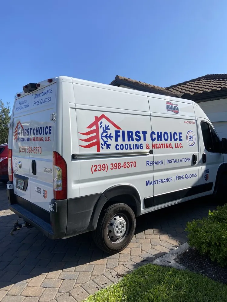 Slide of First Choice Cooling & Heating