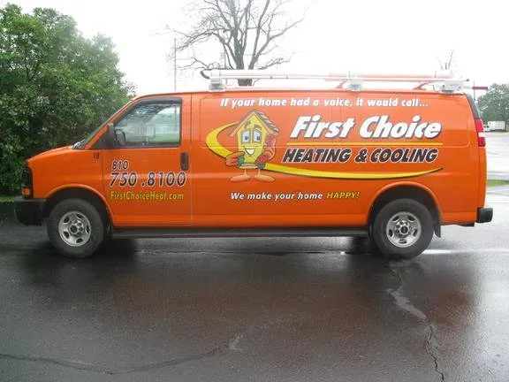 Slide of First Choice Heating & Cooling