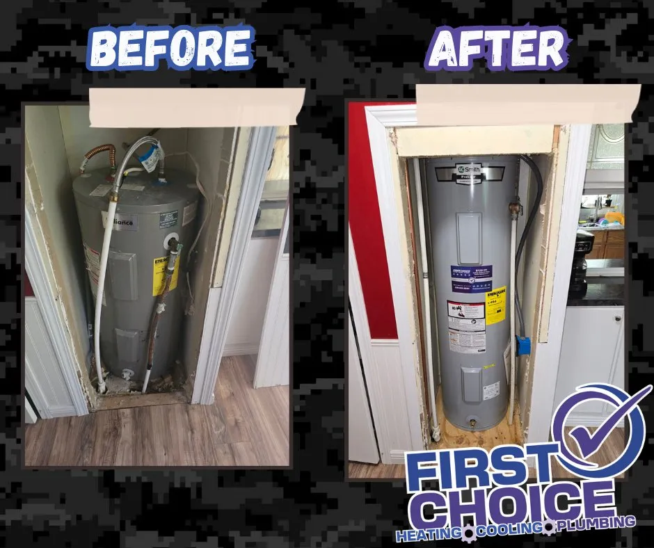 Slide of First Choice Heating, Cooling & Plumbing