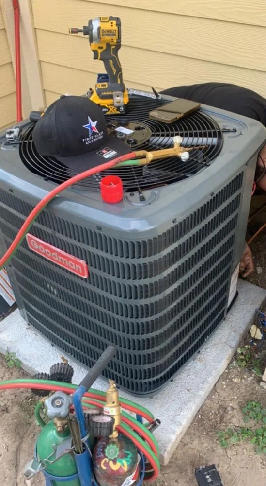 Slide of First Class A/C & Heating