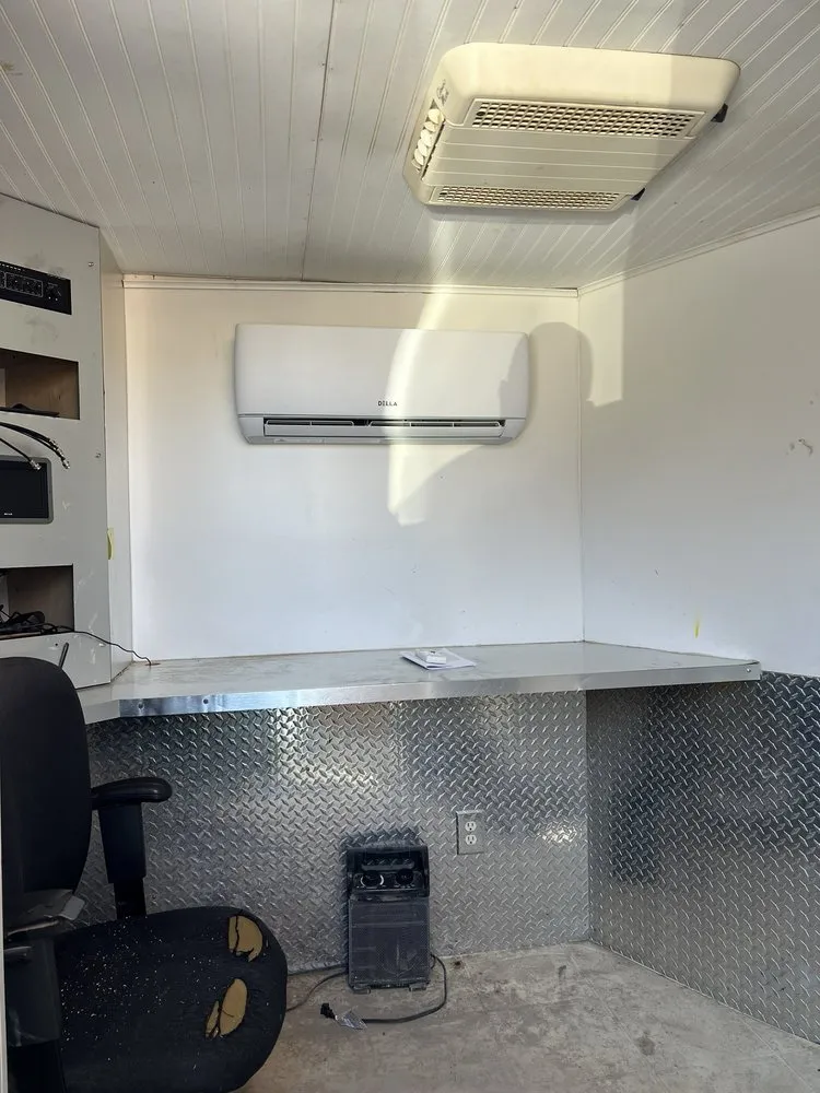 Slide of First Class A/C & Heating