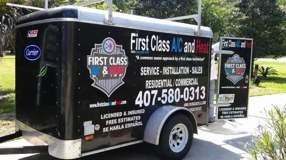 Slide of First Class AC and Heat