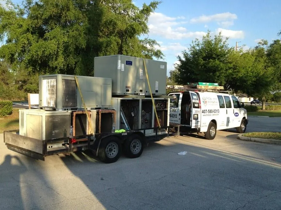 Slide of First Class AC and Heat