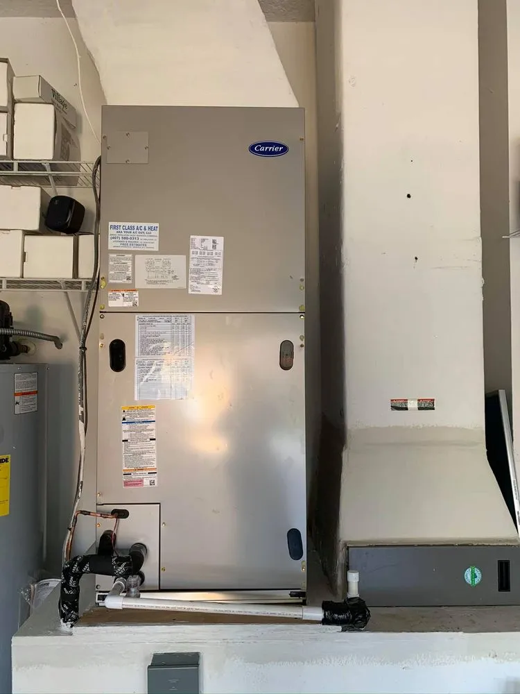 Slide of First Class AC and Heat