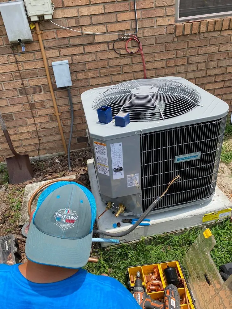 Slide of First Class AC and Heat