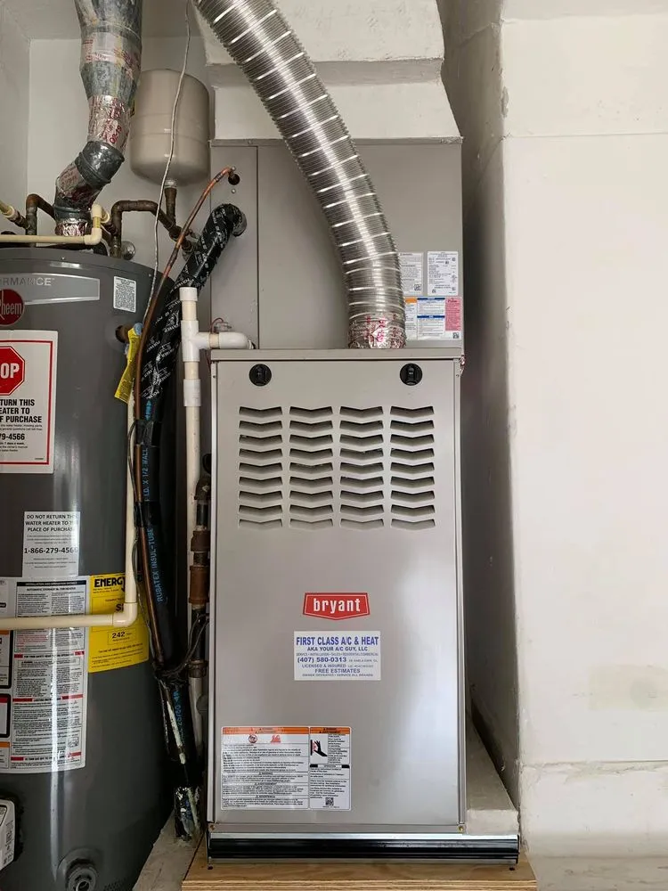 Slide of First Class AC and Heat