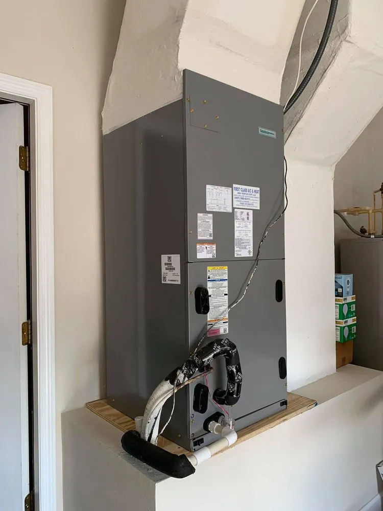 Slide of First Class AC and Heat