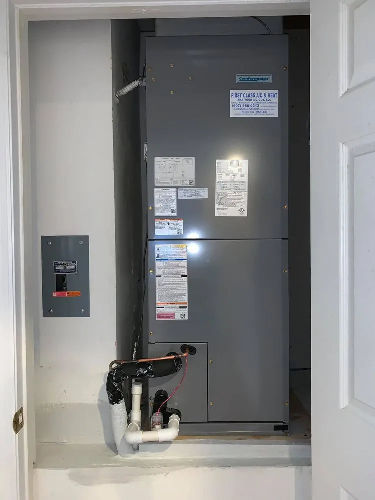 Slide of First Class AC and Heat