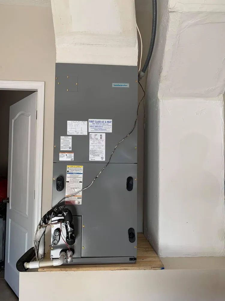 Slide of First Class AC and Heat