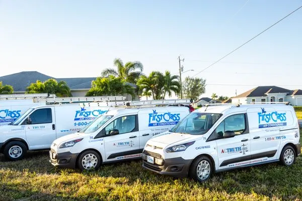 First Class, Air Conditioning Logo