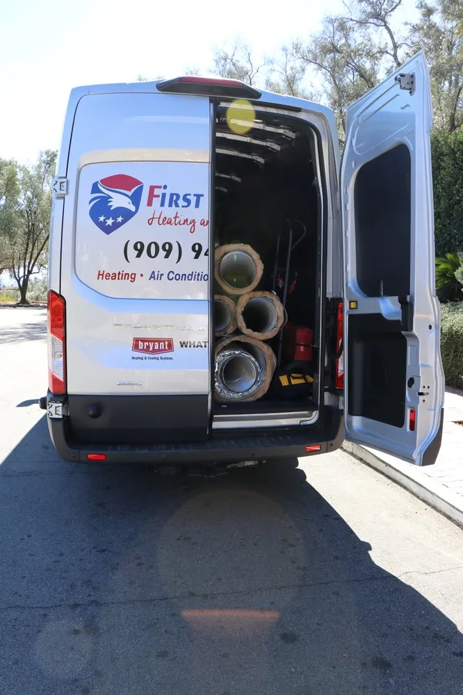 Slide of First Class Heating & Air Conditioning