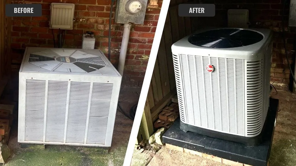 Slide of First Class Heating & Air