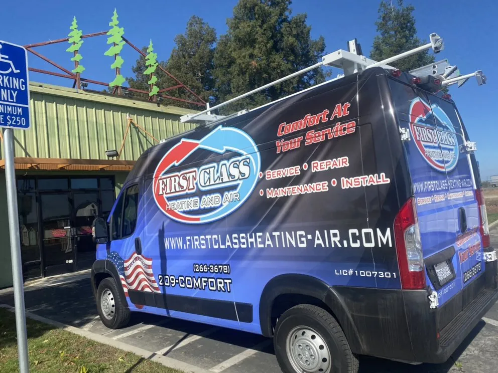 Slide of First Class Heating And Air