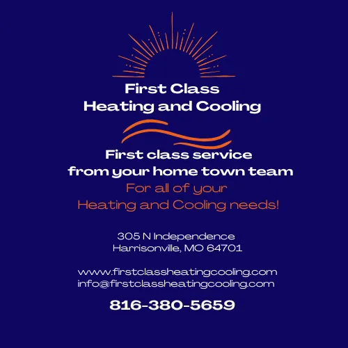 Slide of First Class Heating and Cooling