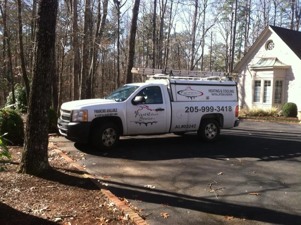 Slide of First Class Services