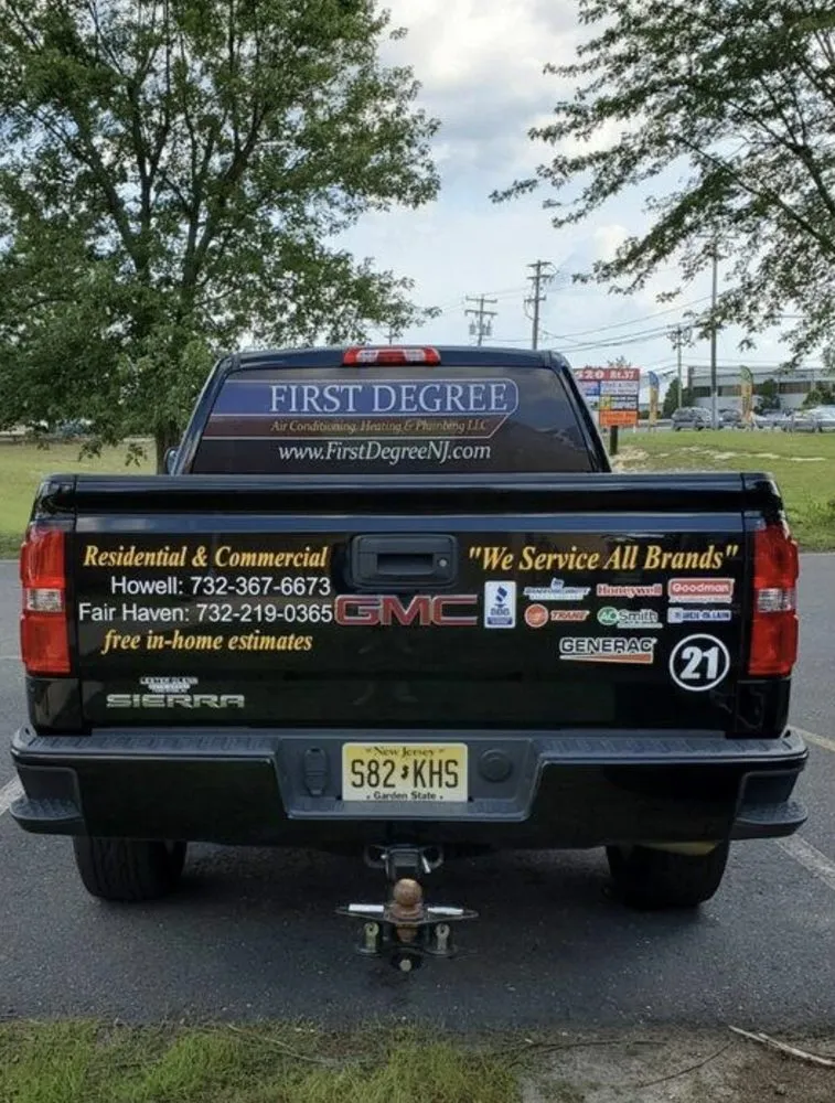 Slide of First Degree Air Conditioning - Heating & Plumbing