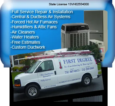 Slide of First Degree Air Conditioning Heating & Plumbing