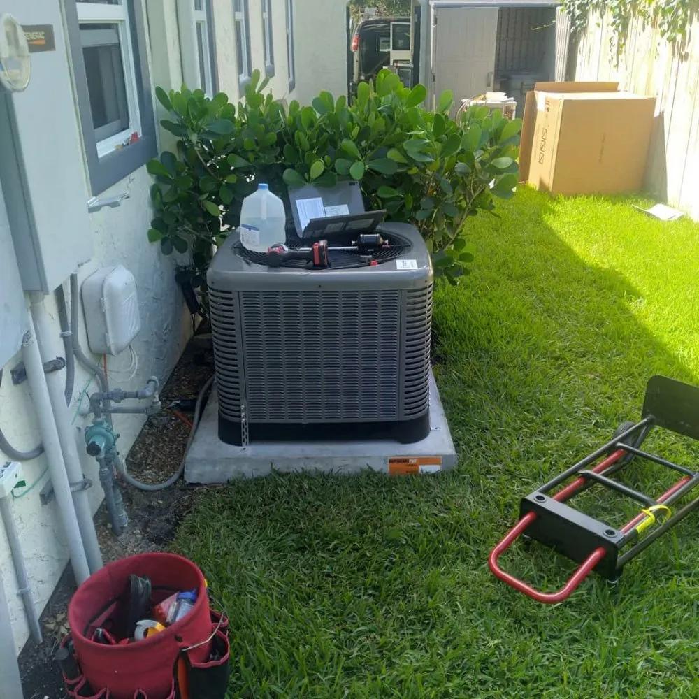 Slide of First Degree Air conditioning