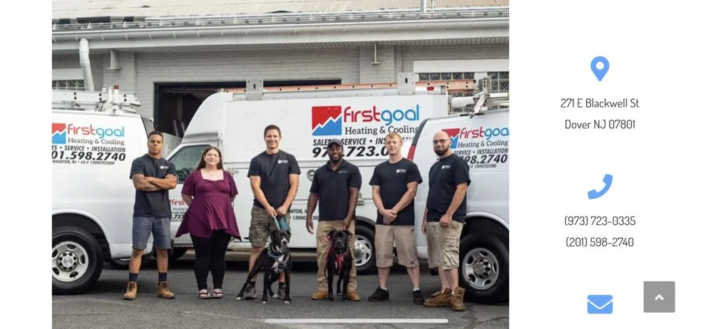 Slide of First Goal Heating & Cooling