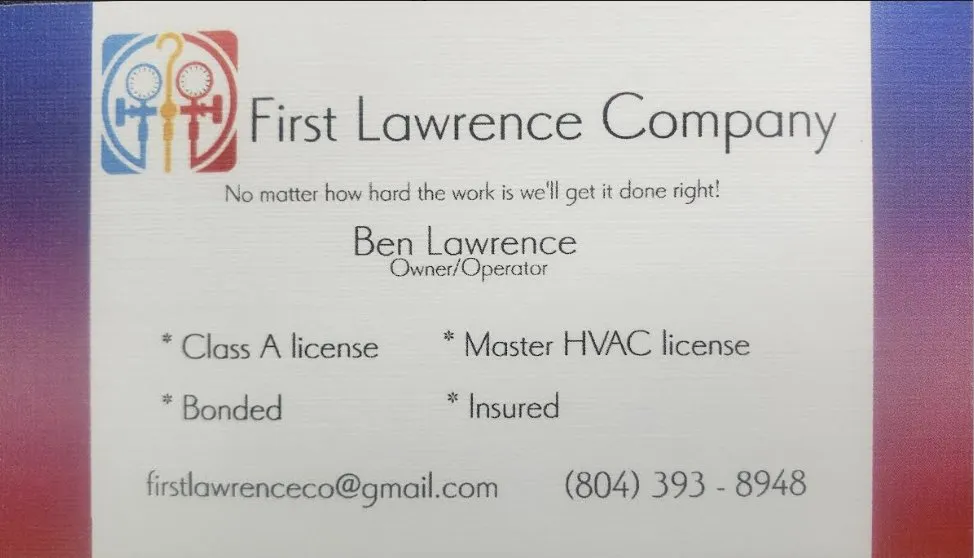 Slide of First Lawrence Company