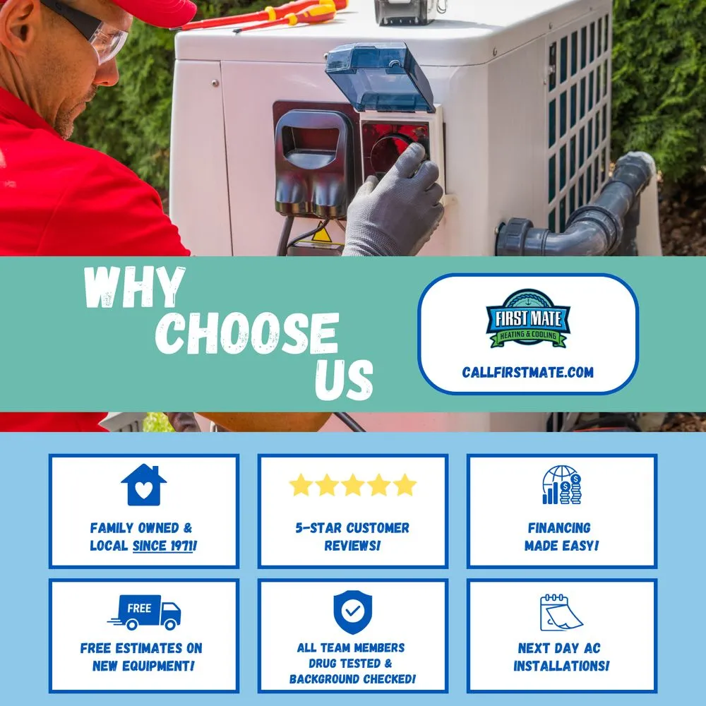 Trusted heating repair for fast service across Lee's Summit, MO - First Mate Heating & Cooling