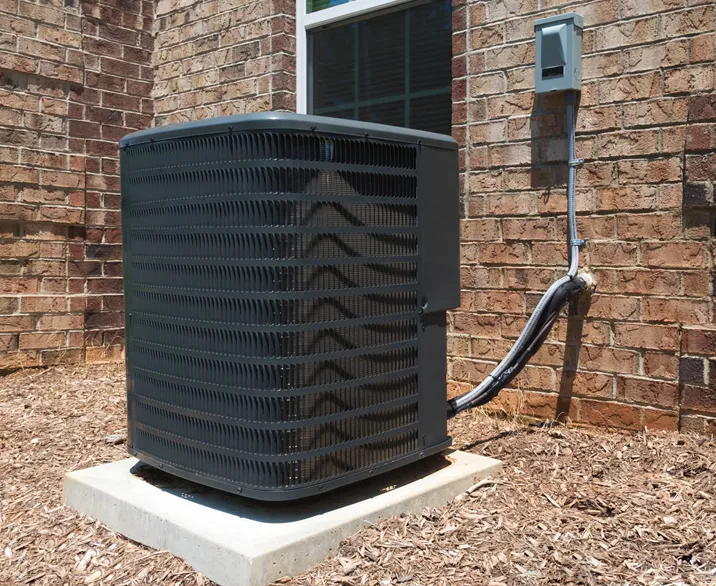 Slide of First Mechanical Heating And Cooling