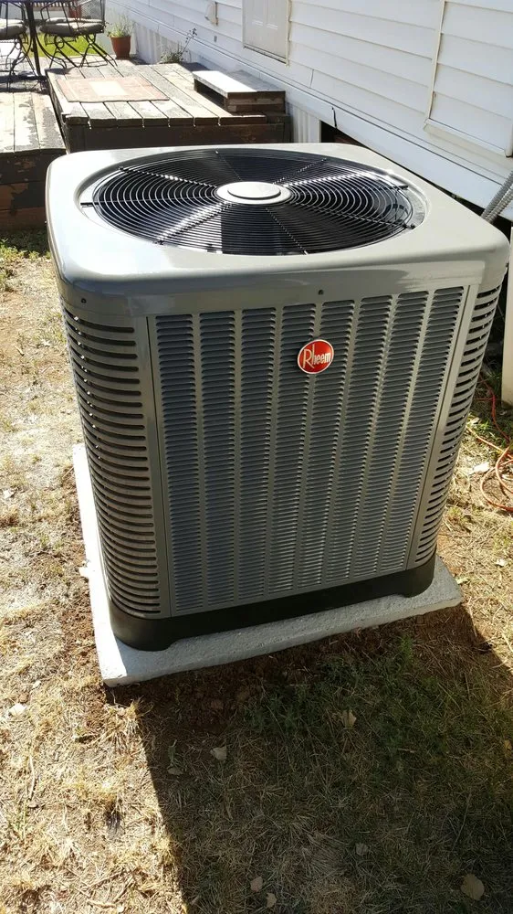 Slide of First Mechanical Heating And Cooling