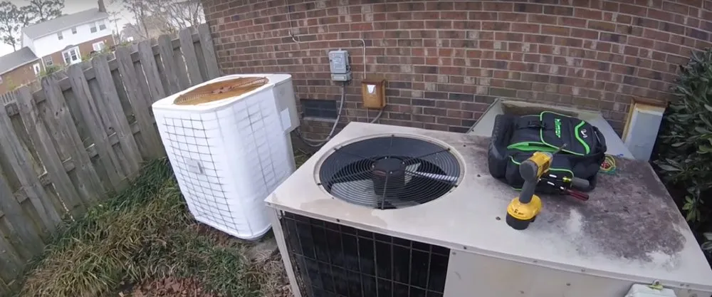 Slide of First Mechanical Heating And Cooling