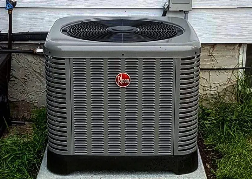 Slide of First Mechanical Heating And Cooling