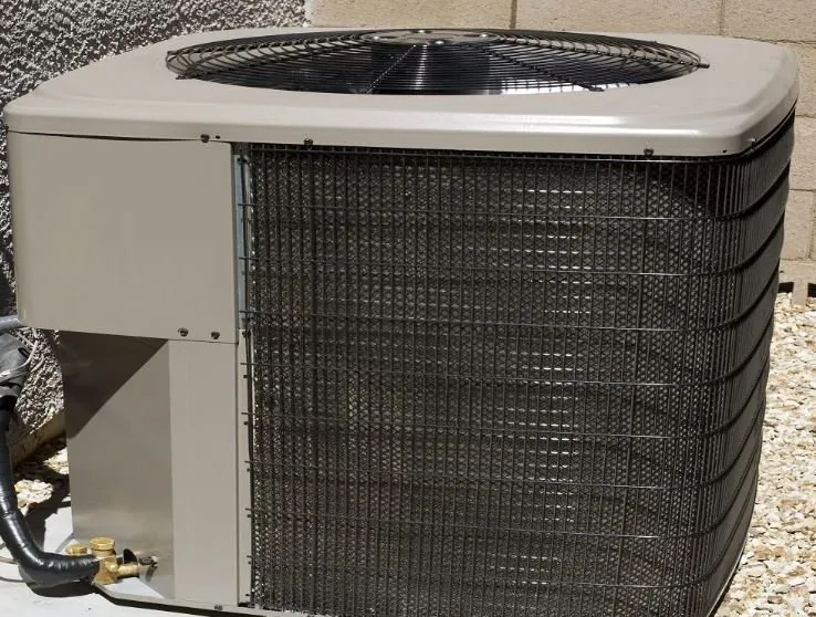 Slide of First Mechanical Heating And Cooling