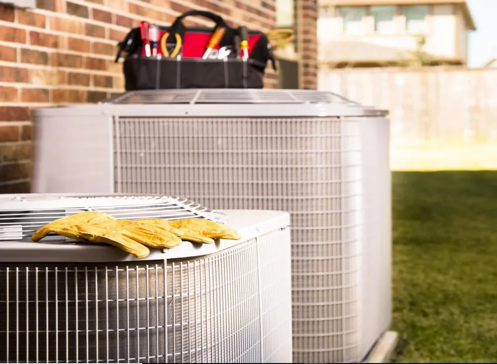 Slide of First Mechanical Heating And Cooling