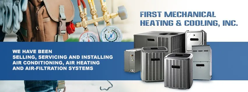 Slide of First Mechanical Heating And Cooling