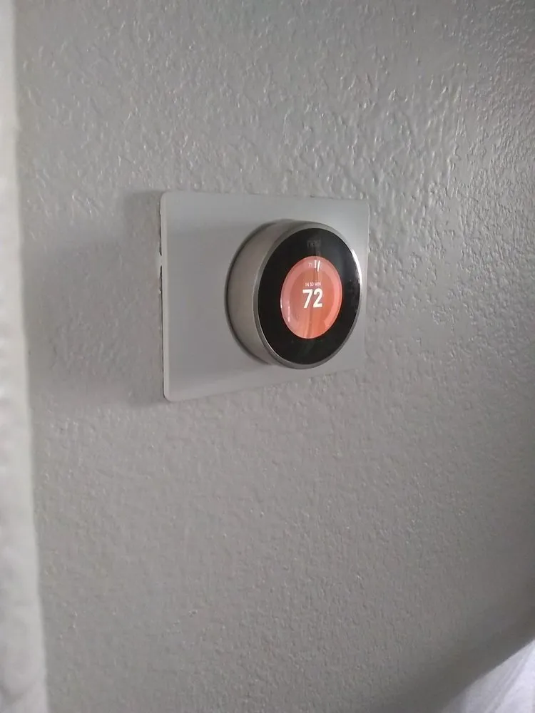 Slide of First Mechanical Heating And Cooling