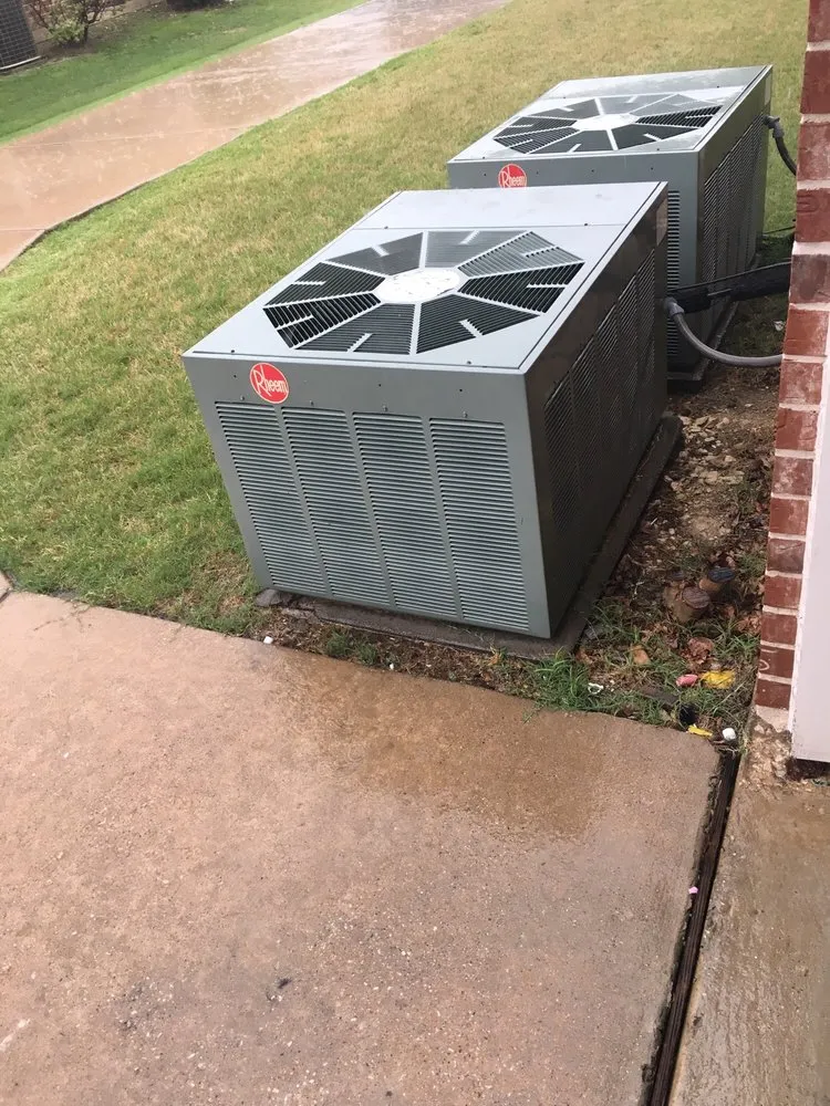 Slide of First Mechanical Heating And Cooling