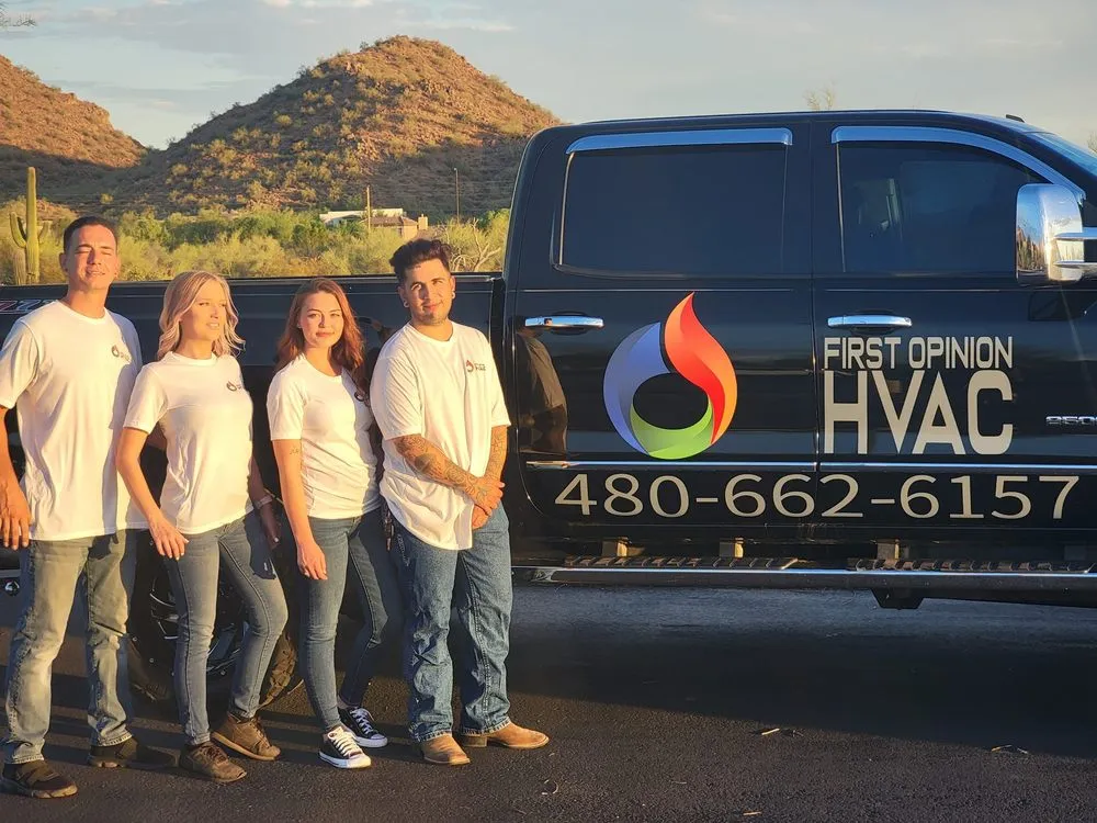 Slide of First Opinion HVAC