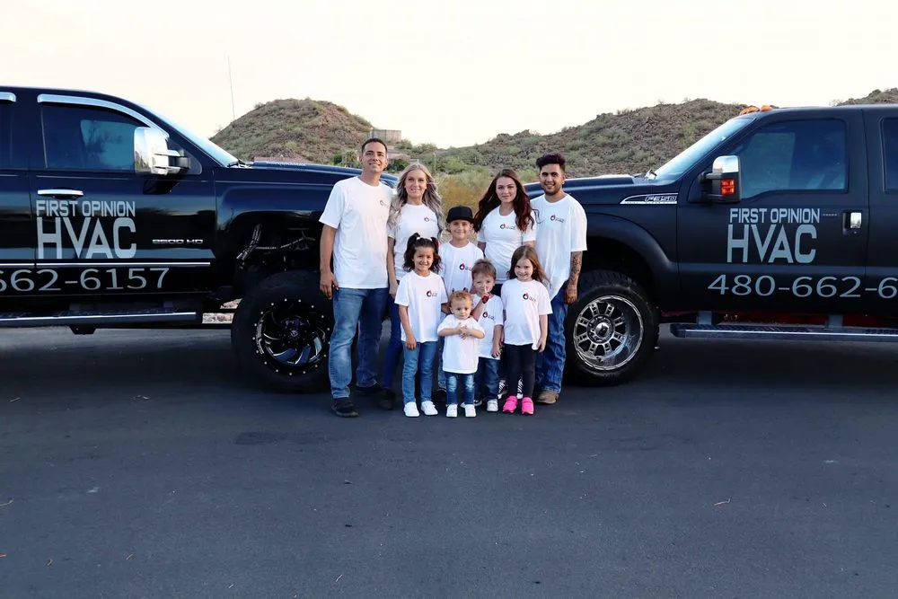 Slide of First Opinion HVAC