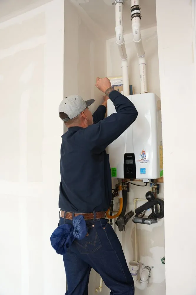 Slide of First Rate Plumbing Heating and Cooling