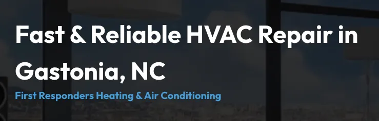 Slide of First Responders Heating & Air Conditioning