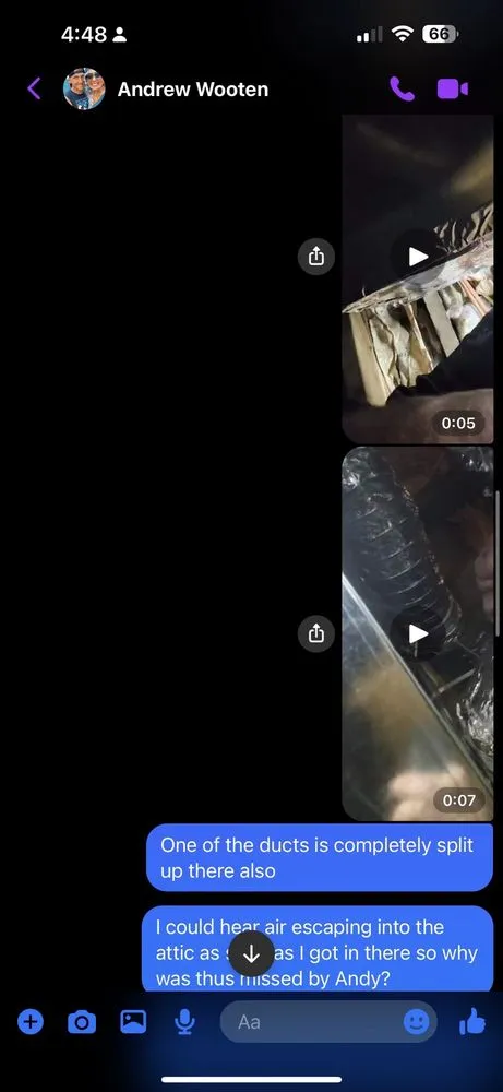 Slide of First Response Heating & Cooling